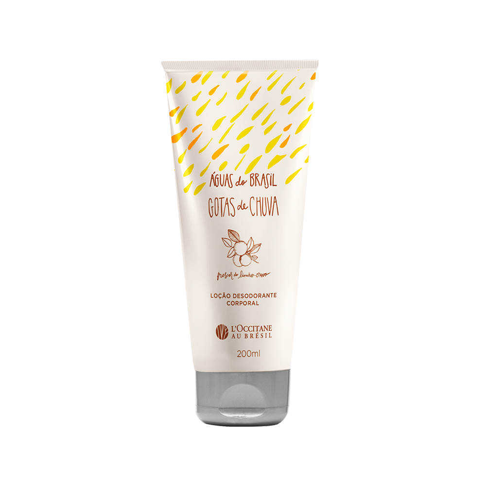 Loção Desodorante Corporal Gotas de Chuva 200ml